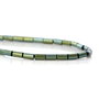 1b hematit natural, verde,tub fatetat 4x2mm (GSLAK 058)
