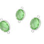 1b link zirconia peridot, fatetat 17x10mm (SPLAK 104)