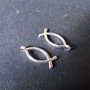 PANDANTIV PESTE - 20 X 8 MM