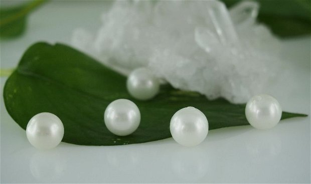 Perle seashell semigaurite,10mm (1)