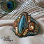 "PEACOCK" - Bratara