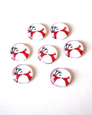 Cabochon sticla