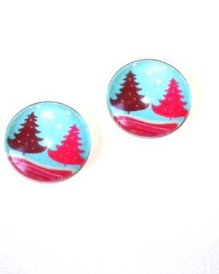 Cabochon sticla