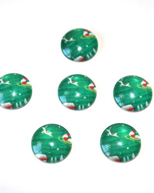Cabochon sticla 16 mm