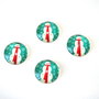 Cabochon sticla