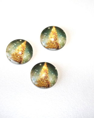 Cabochon sticla 16 mm