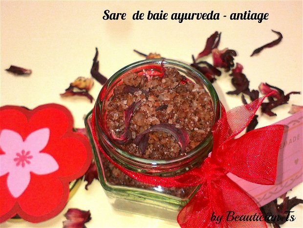 Sare de baie ayurveda - antiage & detox