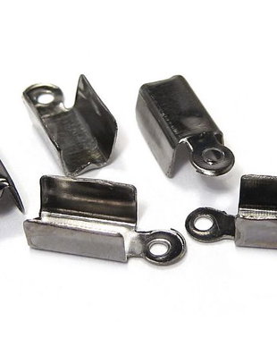Terminatii sirag, negre, 12x5 mm