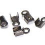 Terminatii sirag, metalice, negre, 3x6 mm