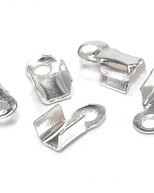 Terminatii sirag, metalice, argintii, 3x6 mm