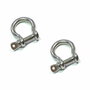 1b Inchizatoare inox omega pentru bratari piele sau paracord ,25x20mm (NIKG 026)