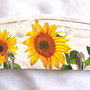 Cuier din lemn - floare soarelui - 25601