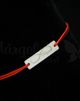 Bratara personalizata argint 925 - Infinit love