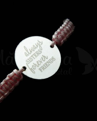 Bratara personalizata - Always sisters