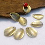 1b Charm bronz, petale  17x12mm (BZLAK 085 )
