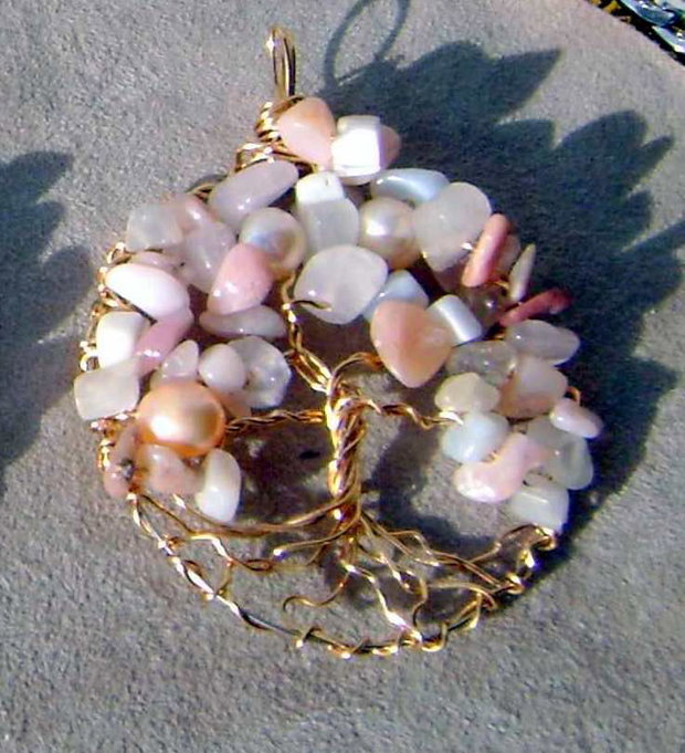 Somon si perle / colectia Tree of life /4