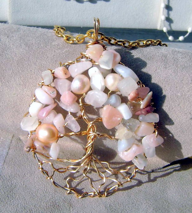 Somon si perle / colectia Tree of life /4