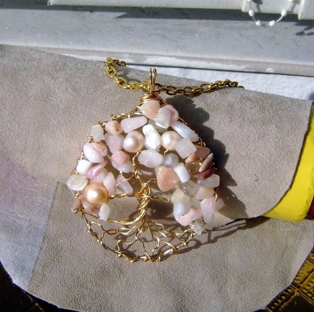 Somon si perle / colectia Tree of life /4