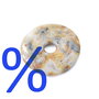 Donut - Crazy Lace - agate