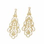 1b chandelier filigranat aurit 40x20mm(GPLAK 143)