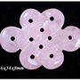 5768 - Pandantiv / accesoriu, cuart roz, nodul mistic feng shui