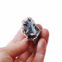 Mini geoda agata  Cococ Ocho & quartz druzy - Pestera de cristale