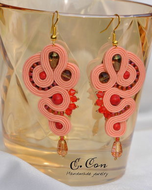 Cercei soutache