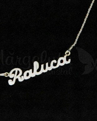 Lantisor personalizat cu nume