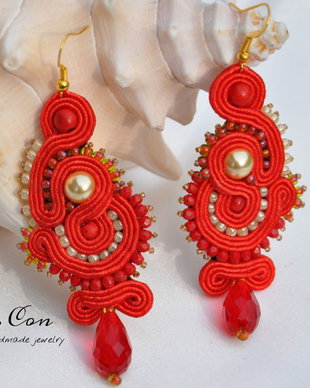 Cercei soutache