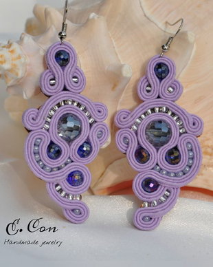 Cercei soutache