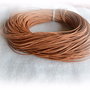 1m Snur piele naturala - natur 1mm (PALE 002)