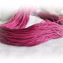 1m Snur piele naturala - cyclam 1mm (PALE 006)