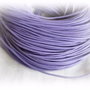 1m Snur piele naturala - mov 2mm (PALE 010)