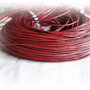 1m Snur piele naturala - bordo 2mm (PALE 013)