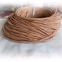 1m Snur piele naturala - natur 2mm (PALE 014)