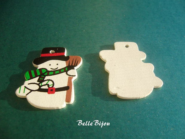 Om de zapada cu matura ornament din lemn aprox 2x27x33 mm