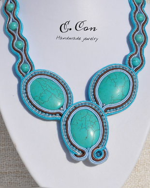 Colier soutache