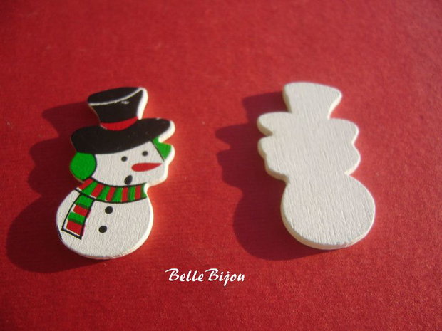 Om de zapada cu joben ornament din lemn aprox 2x20x36 mm