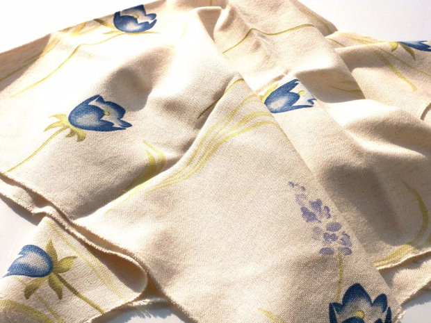 Cupon textil cu imprimeuri