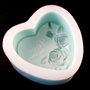 A0018 - Matrita forma silicon pt modelat sapun, ciocolata, etc, inima, trandafiri