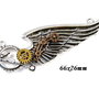 6486 - Pandantiv steampunk, mecanisme ceas