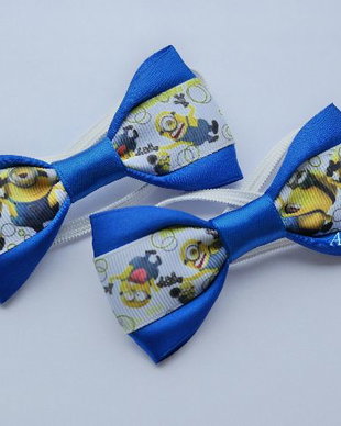 Papion copii Minions albastru