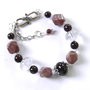 Bratara rodonit si granat