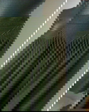 FUSTA AMPLA STOFA LANA FIARTA