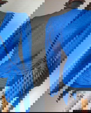 SACOU BROCARD ALBASTRU ROYAL