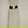 Miss Paris - Rochie din in crem deschis