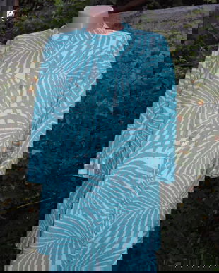 Bluza tunica din batist fin de bumbac