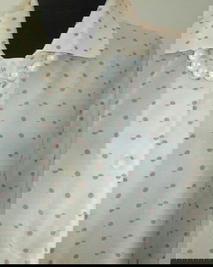 BLUZA VINTAGE ,IMPRIMEU DISCRET ,SUPERBA,NR 46 -48