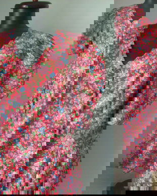 ROCHIE BAVAREZA BUMBAC FLORAL