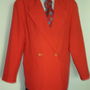 Sacou vintage ,rosu vesel